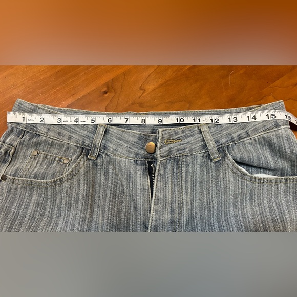 Blue grey straight cut jeans - Picture 3 of 6